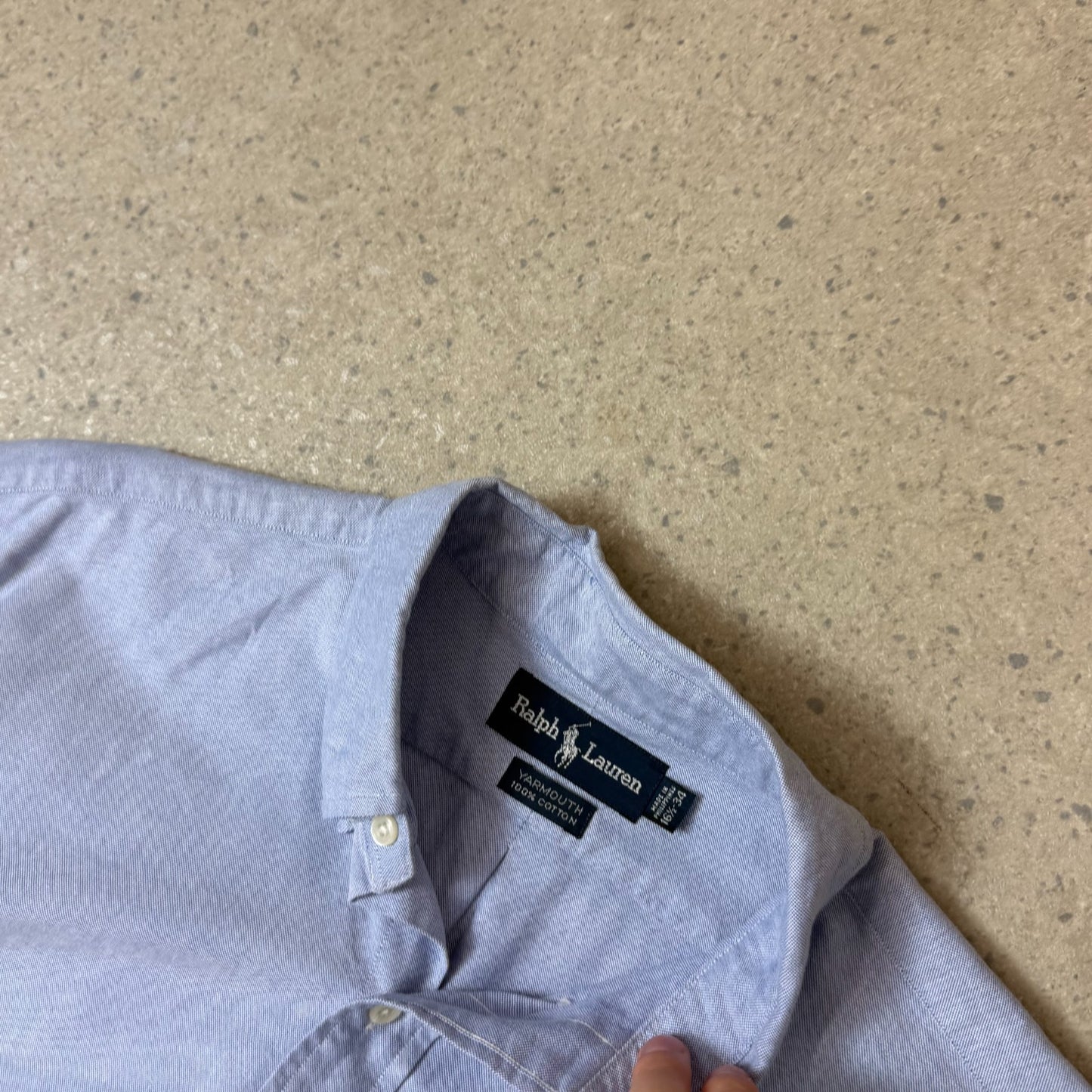 Ralph Lauren Shirt Large Blue Colourway Embroidered Logo