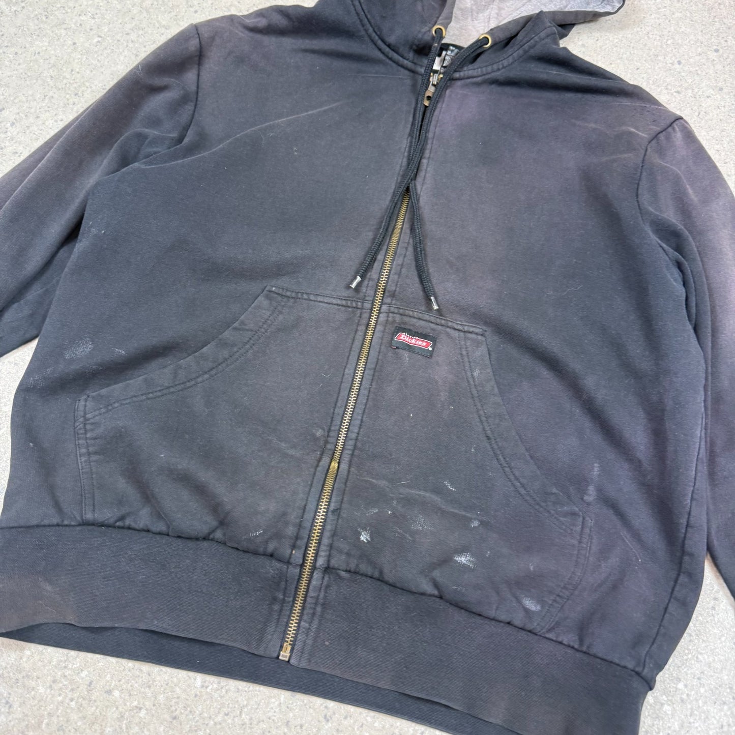 Dickies Zip Up Hoodie Large Black Colourway Hooded Zip Up