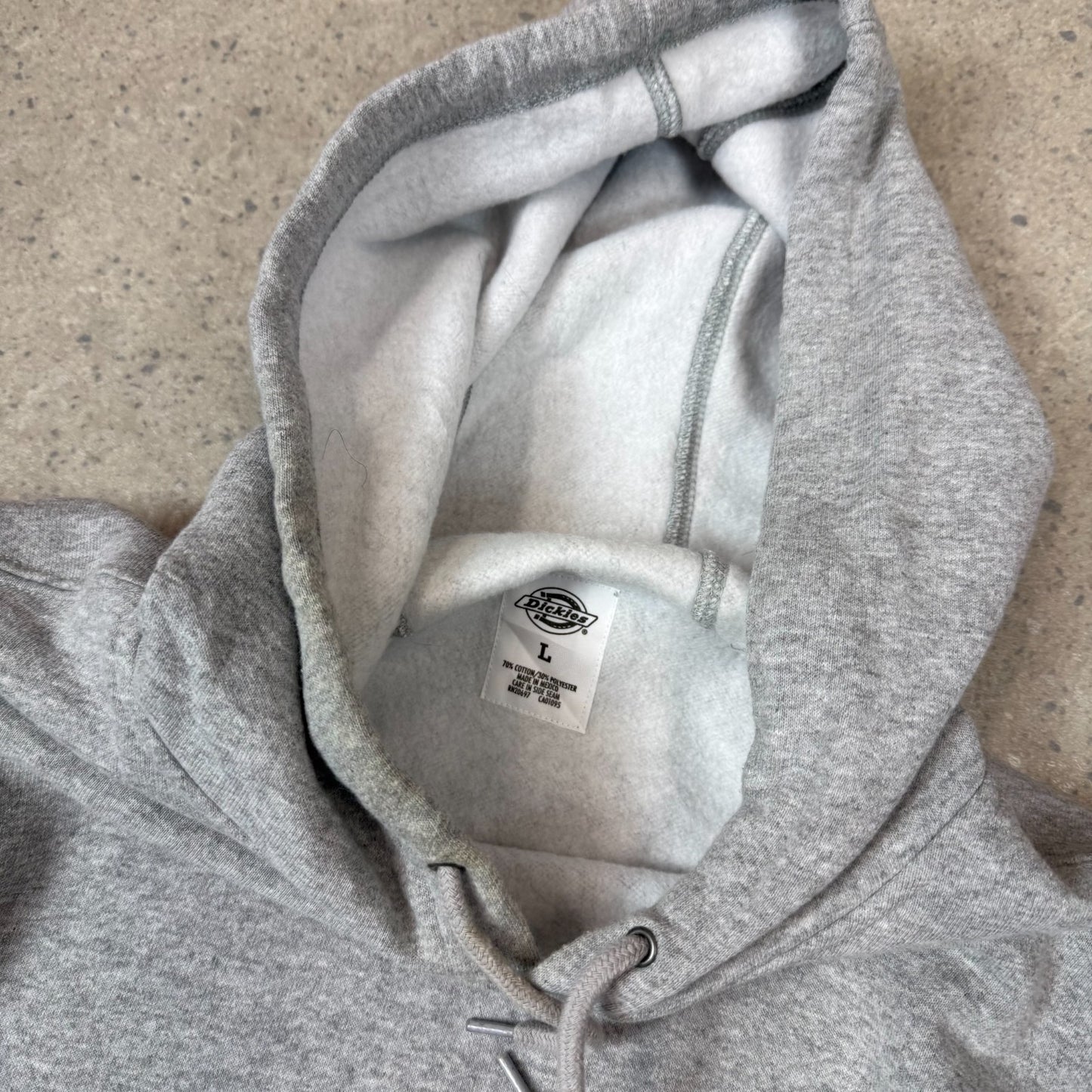 Dickies Hoodie Large Grey Colourway Hooded Pocket