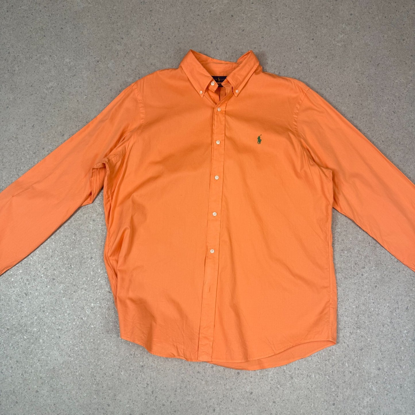 Ralph Lauren Shirt XL Orange Long Sleeve