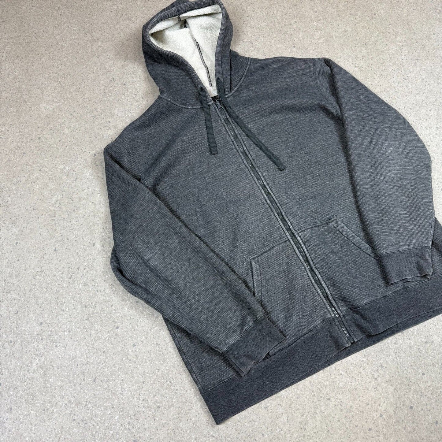 Beverly Hills Polo Club Hoodie XXL Grey Sherpa Lined Zip Up