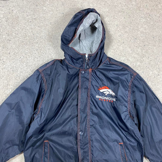 Denver broncos rain jacket small