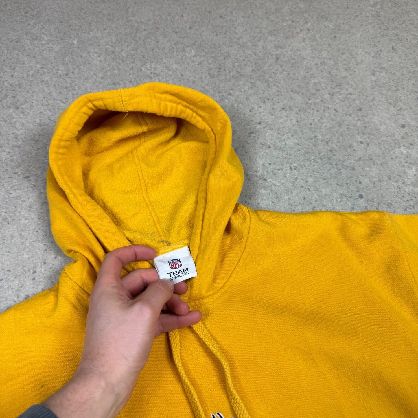 NFL Vikings Hoodie Large Yellow Colourway