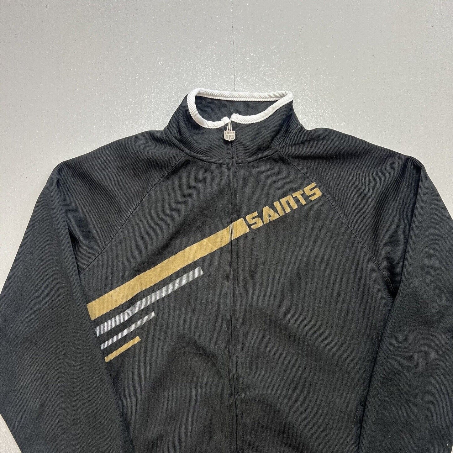 New Orleans Saints Full Zip Jumper Mens Small