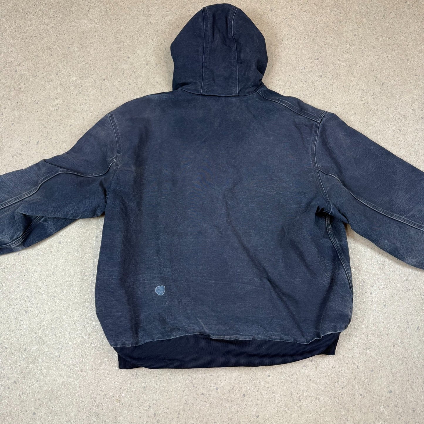 Carhartt Active Jacket XL Navy Colourway Model J131DNY Hooded
