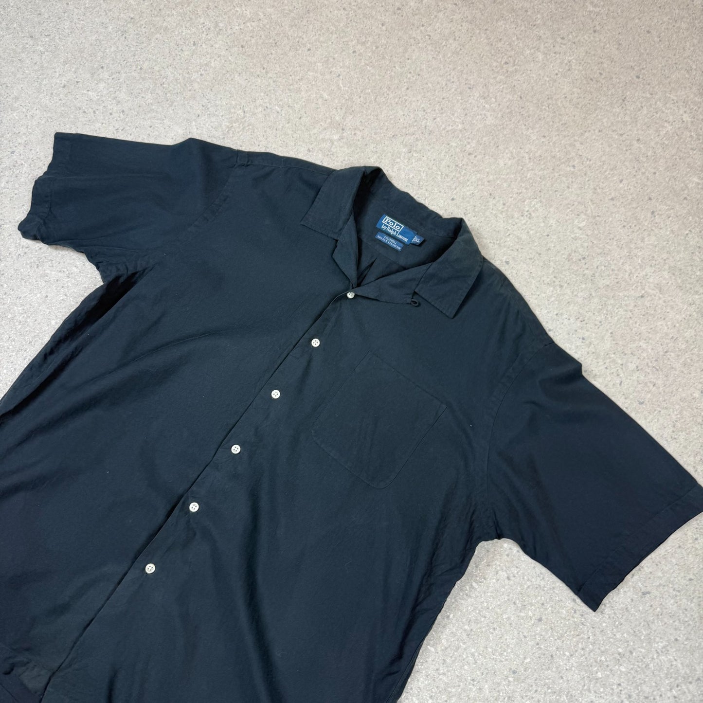 Ralph Lauren Short Sleeve Shirt XL Black Colourway Relaxed Fit