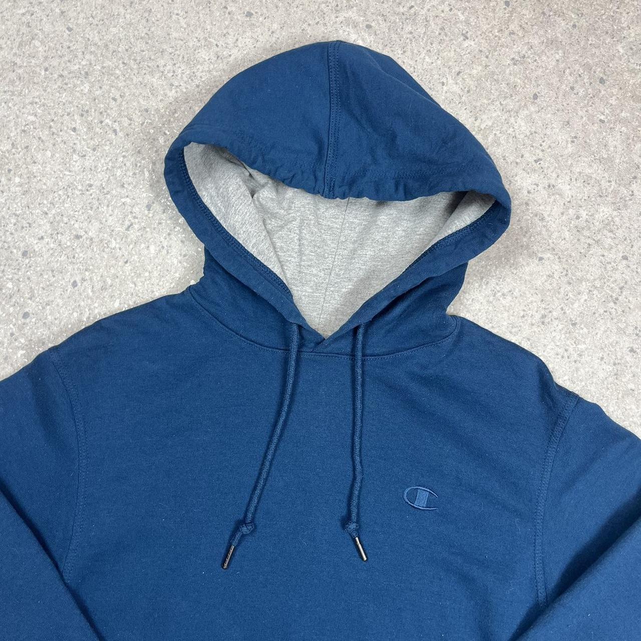 Champion blue hoodie S