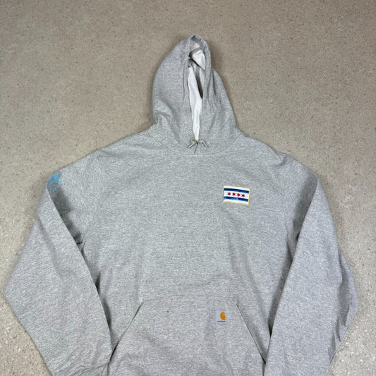 Carhartt Hoodie XL Loose Fit Grey