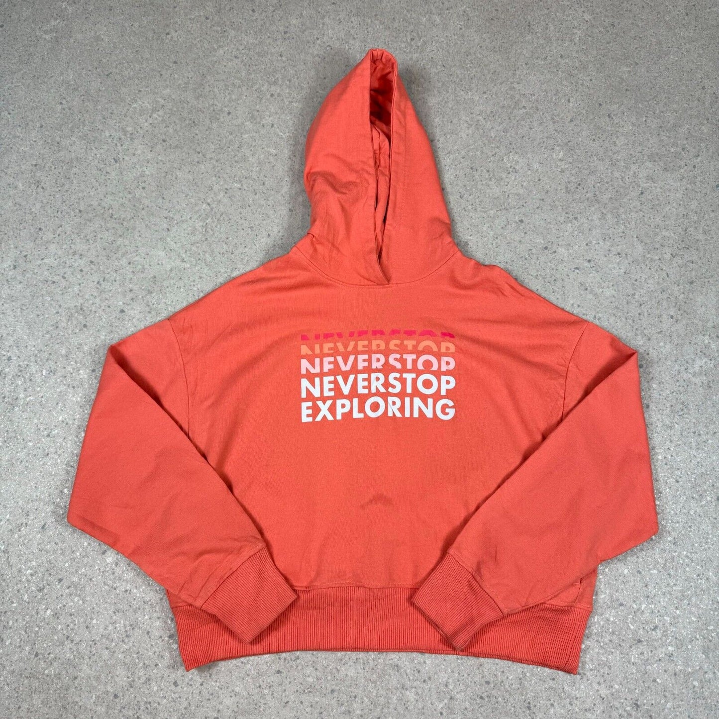 The North Face Womens Hoodie Large Peach