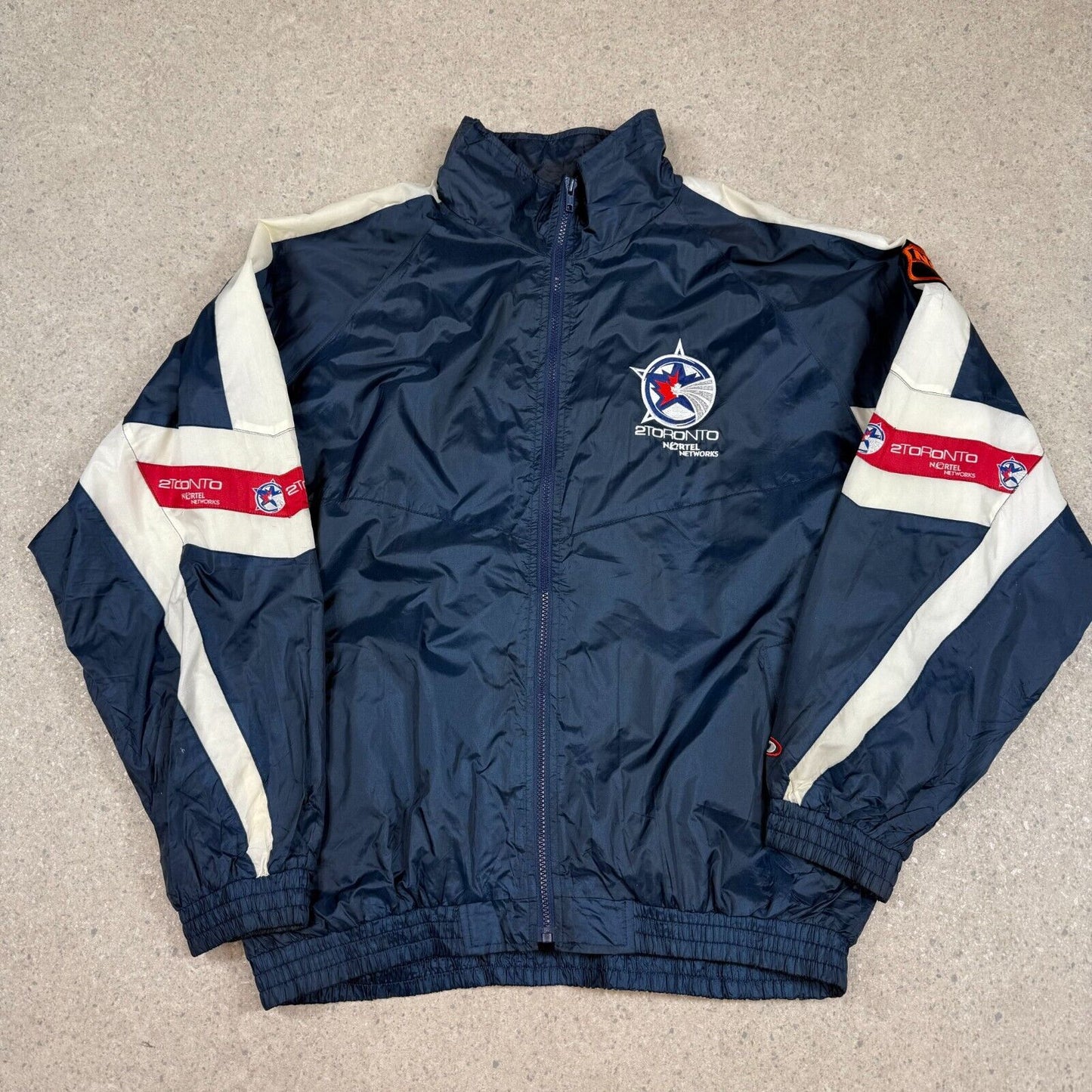 Pro Player NHL Windbreaker Jacket Large 2 Toronto
