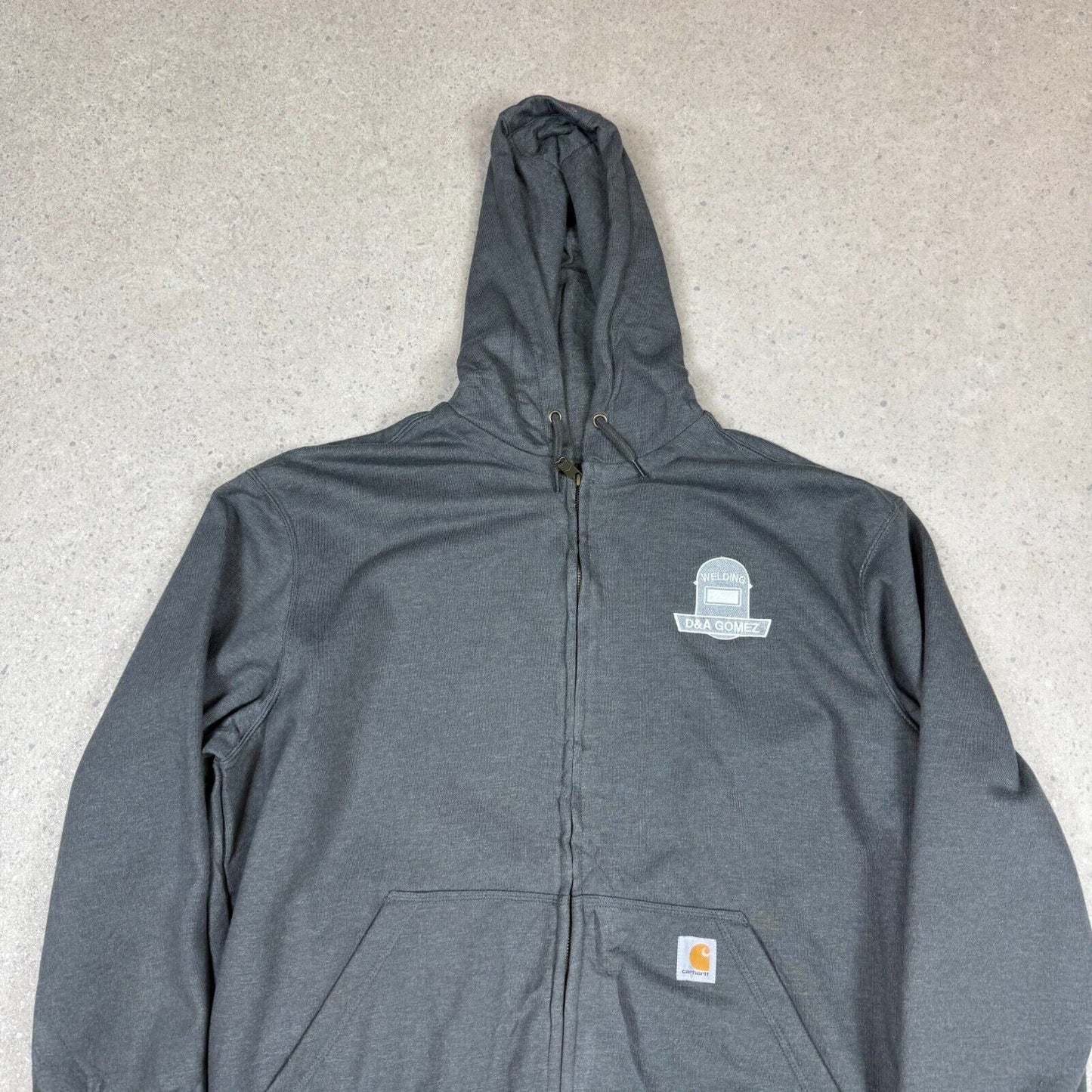 Carhartt Rain Defender Hoodie 2XL Grey Colourway Full Zip