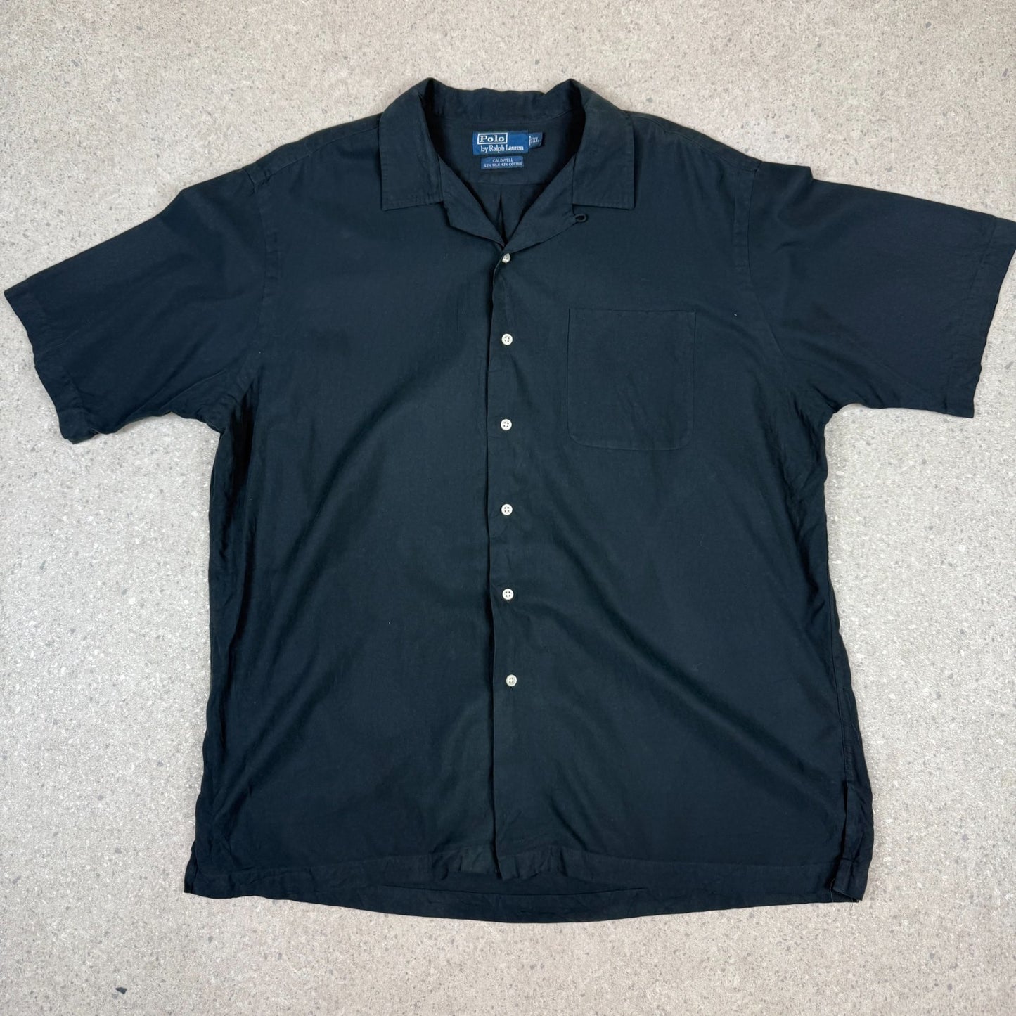 Ralph Lauren Short Sleeve Shirt XL Black Colourway Relaxed Fit