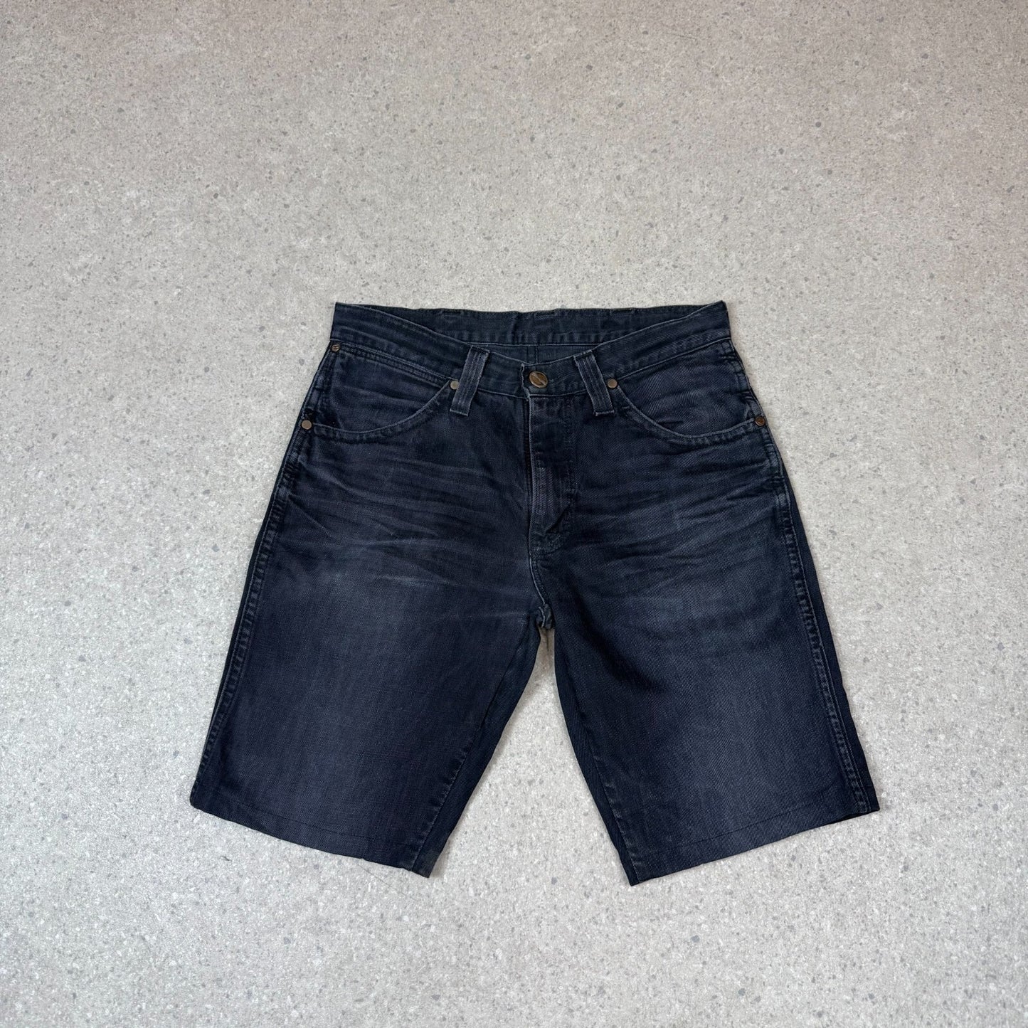 Wrangler Jorts 31” Black Denim