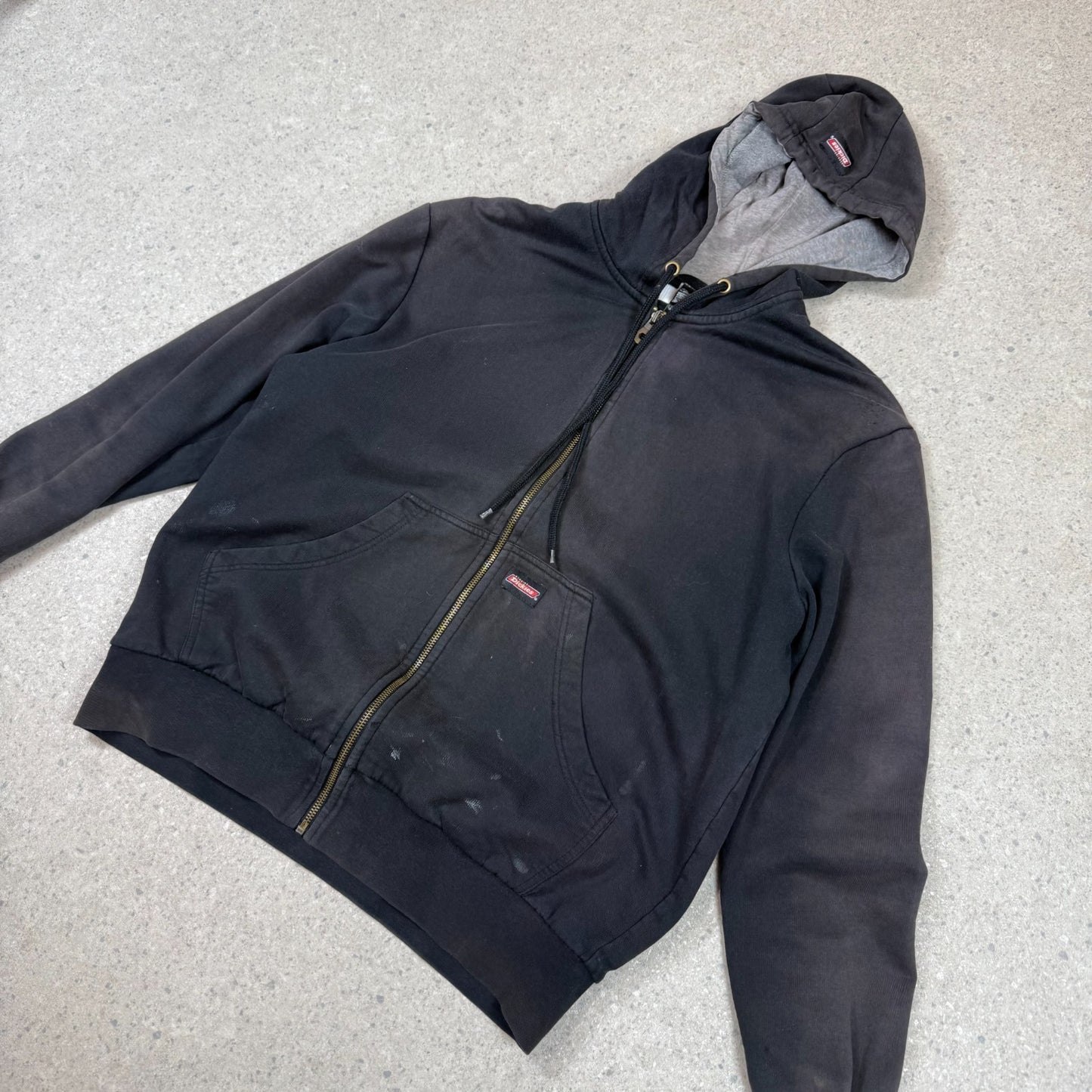 Dickies Zip Up Hoodie Large Black Colourway Hooded Zip Up