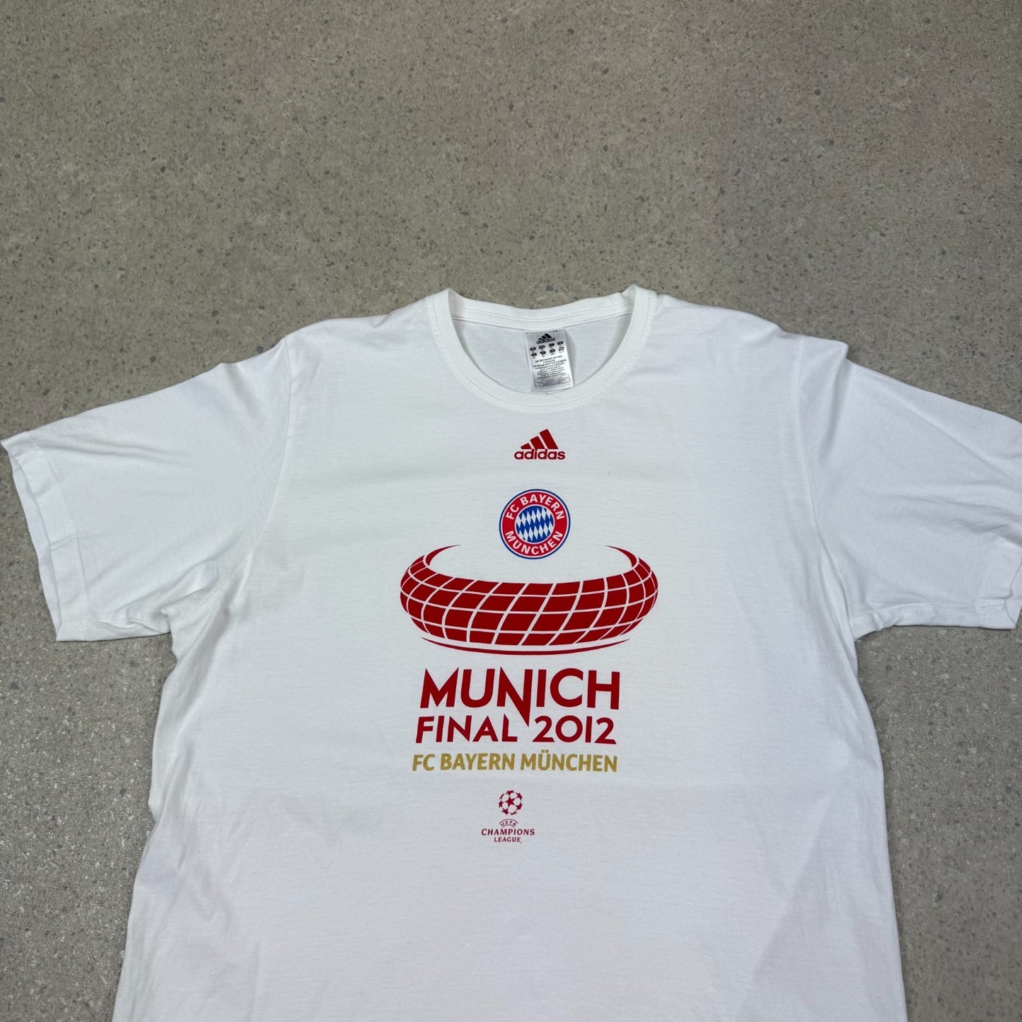 Adidas Bayern Munich T Shirt XL 2012 Relaxed Fit