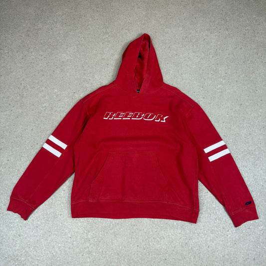 Reebok Hoodie Medium Red Colourway Y2K Hooded
