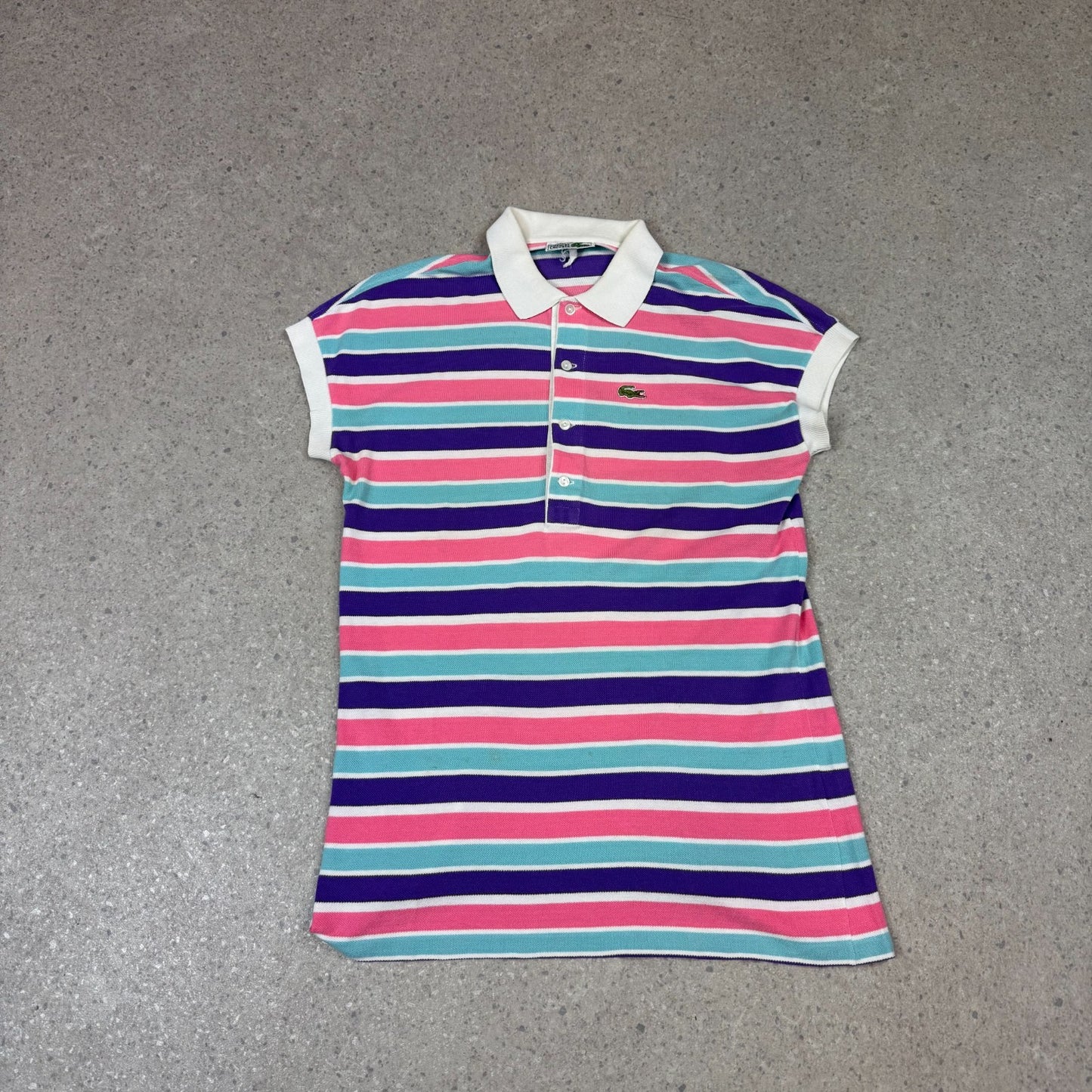 Lacoste Womens Dress Small Embroidered Logo Sleeveless