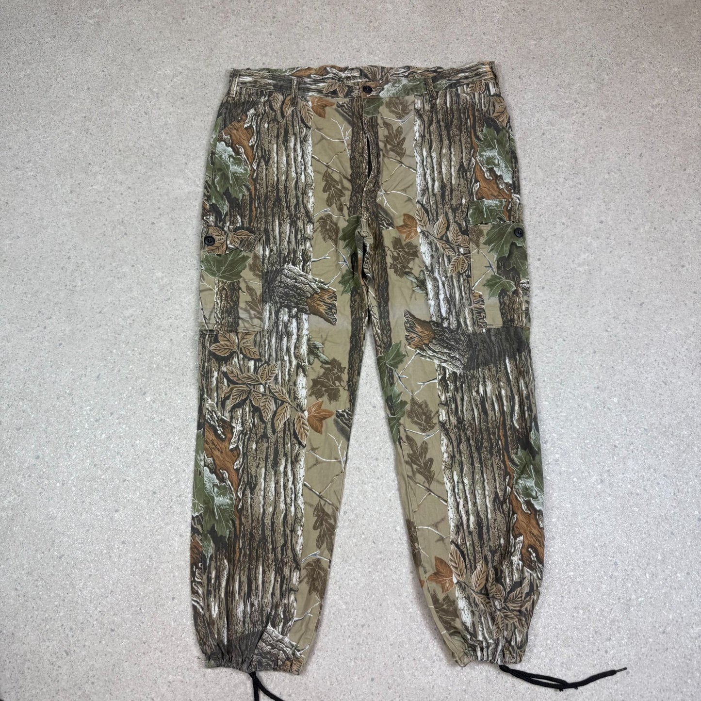 Tree Camo Cargos 28x30 Relaxed Fit
