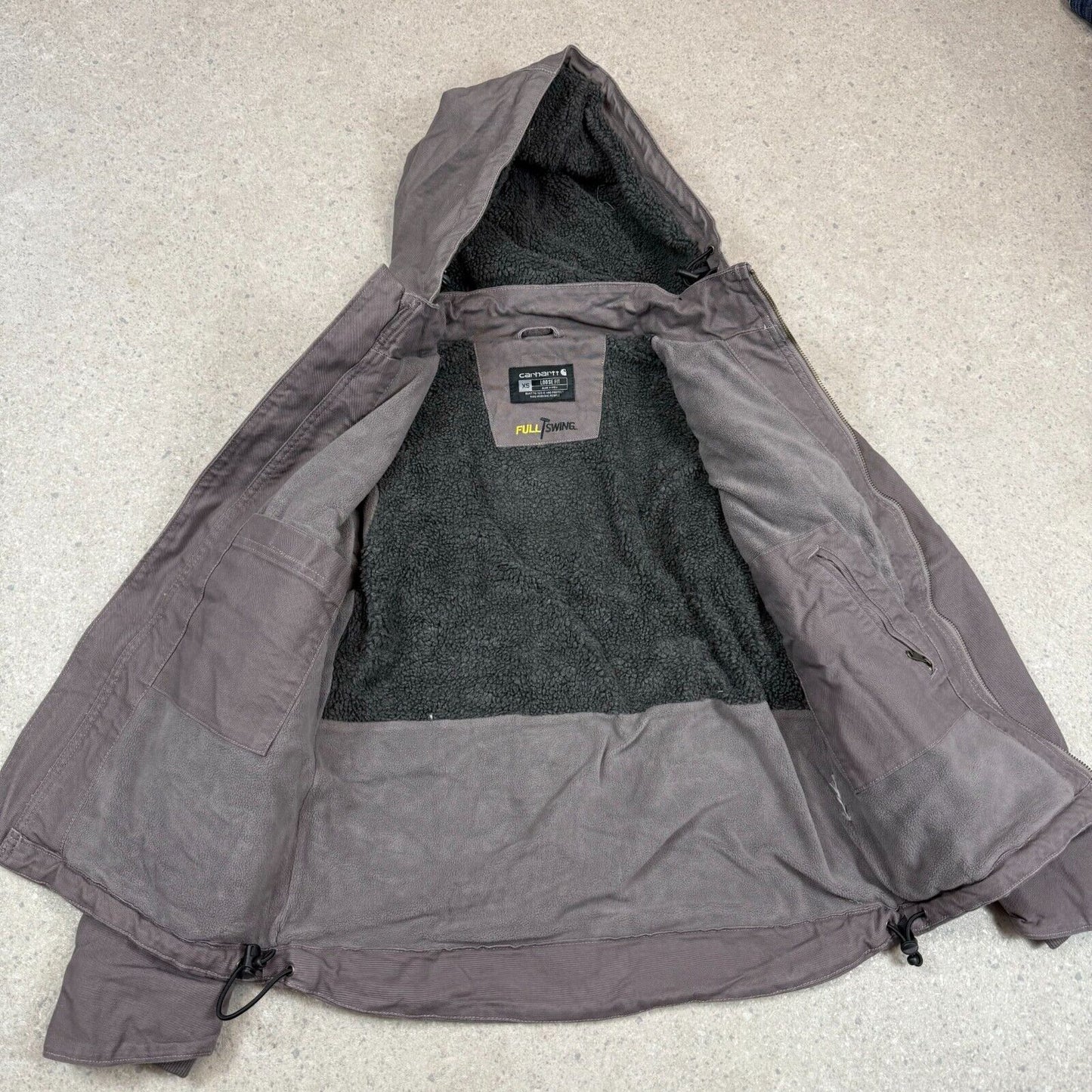 Carhartt Active Full Swing Jacket XS Light Purple Colourway Lined