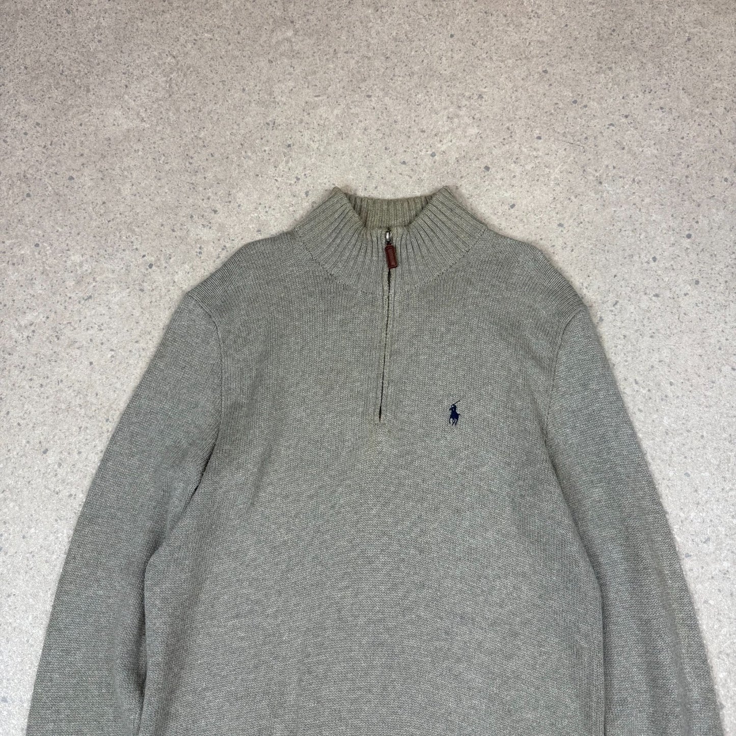 North Face Fleece 1/4 Zip Small Womens Khaki Colourway