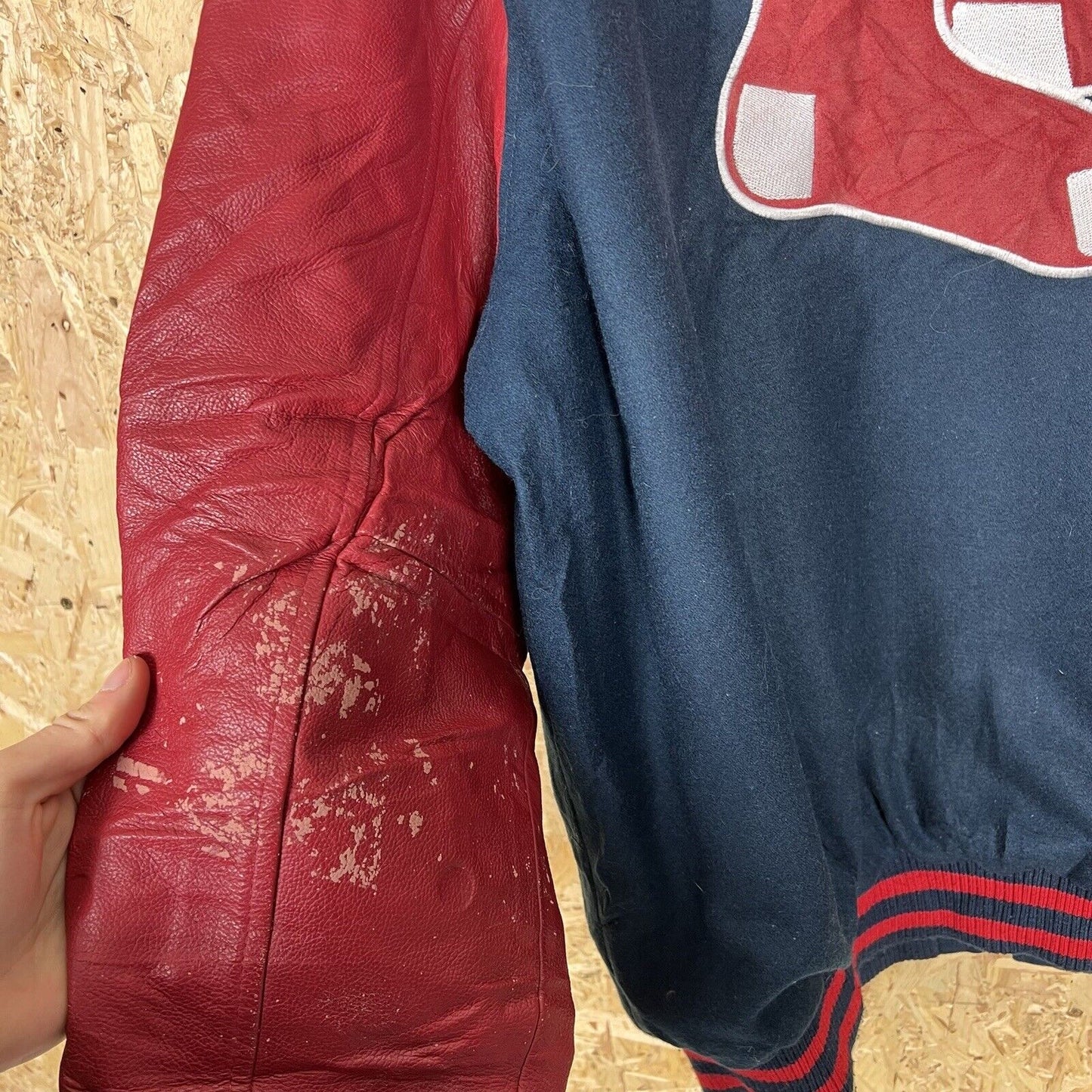 Boston Red Socks Varsity Jacket , Vintage, Men’s XL
