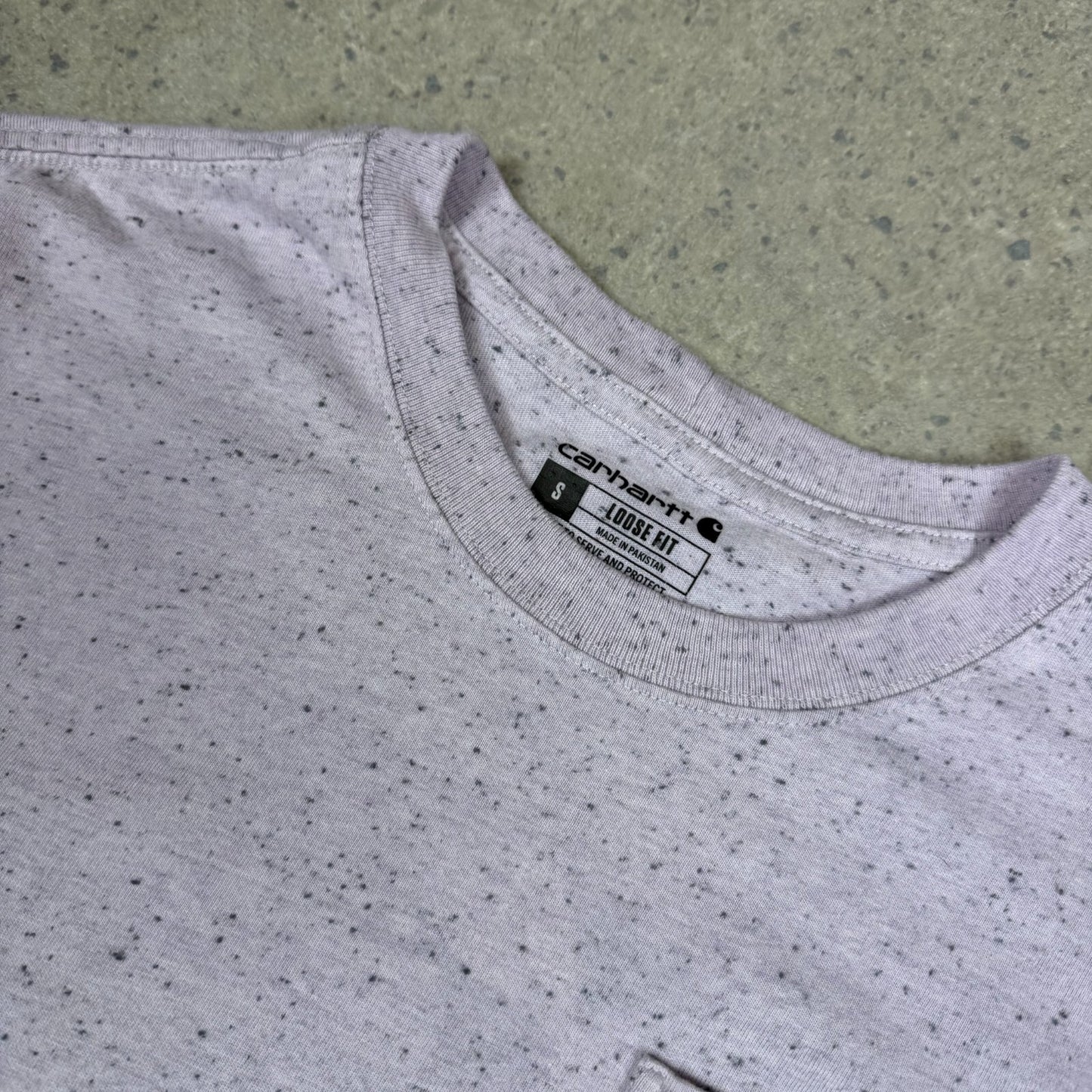 Carhartt T Shirt Small Loose Fit Pink Colourway Relaxed Fit Short Sleeve