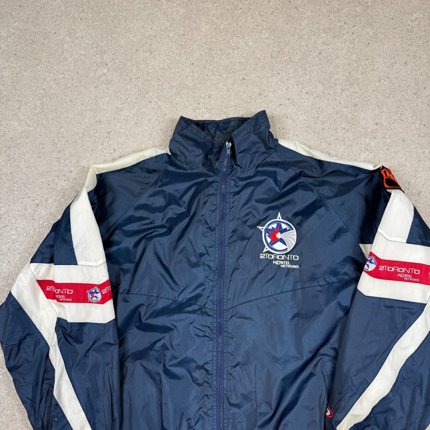 Pro Player NHL Windbreaker Jacket Large 2 Toronto