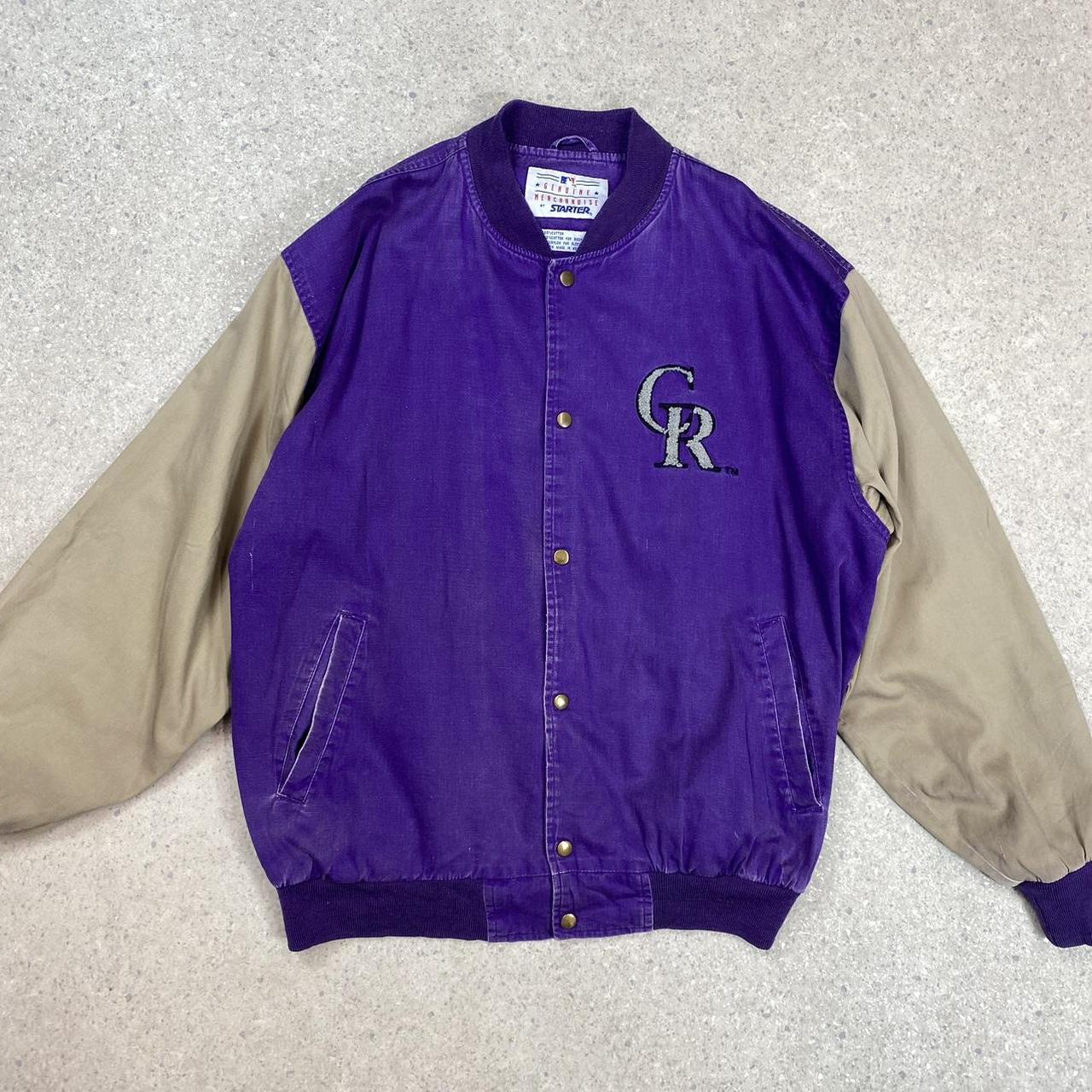 Vintage Rockies Starter factory Jacket