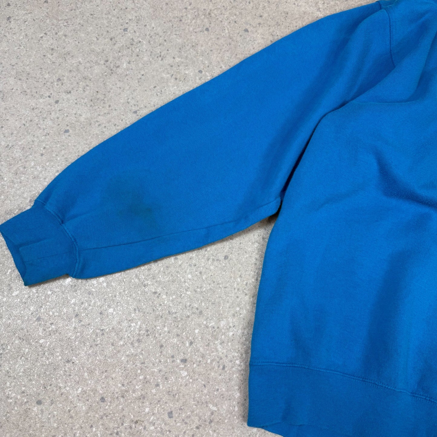 Lee Sport XL Blue Vintage Jumper Heavyweight Fully Embroidered