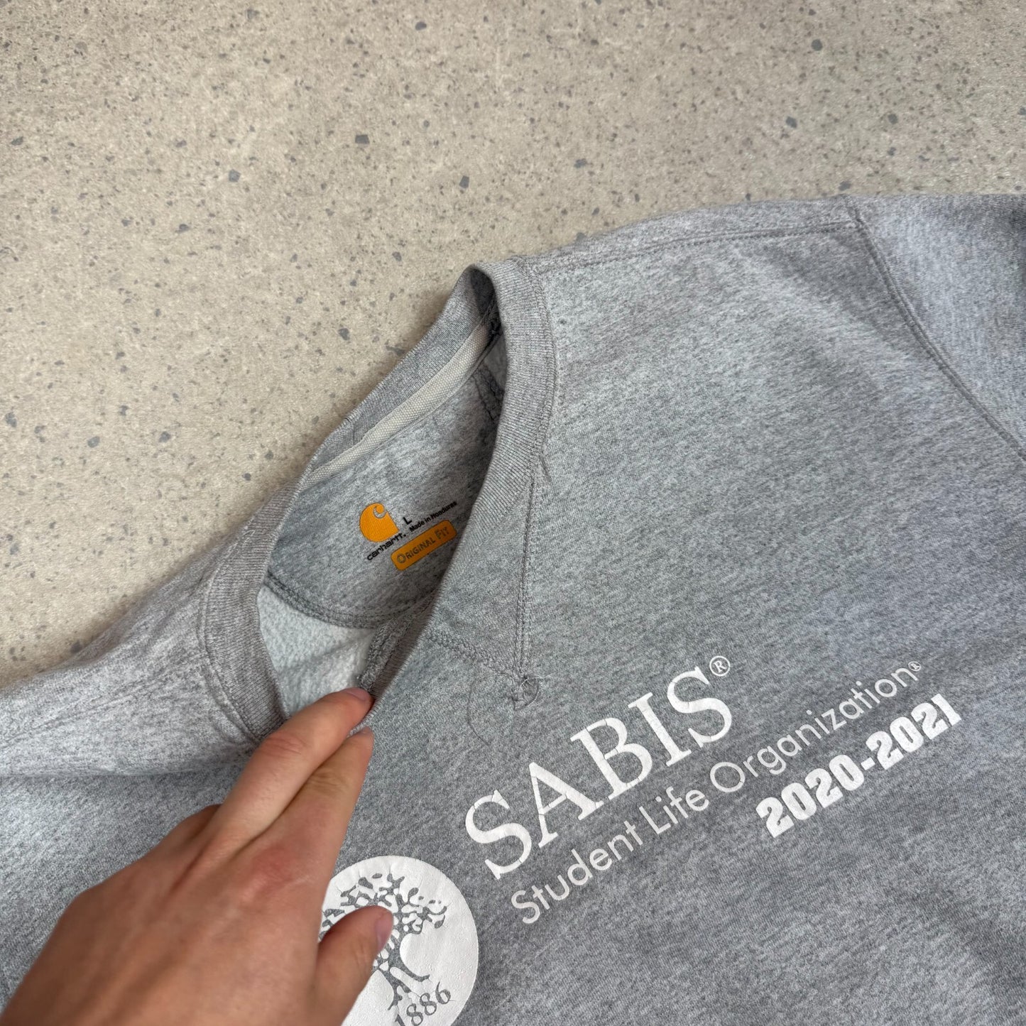 Carhartt Sweatshirt Large Sabis Heavyweight Sweater