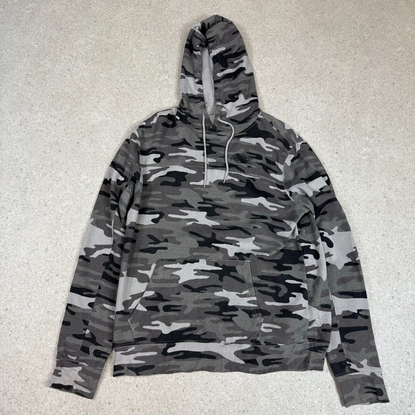 Dickies Snow Camo Hoodie Medium Grey Black