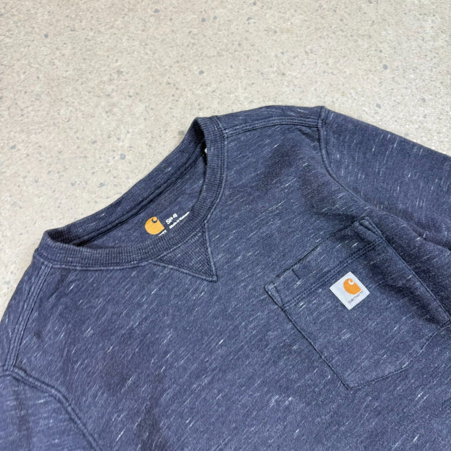 Carhartt Sweatshirt Small Navy