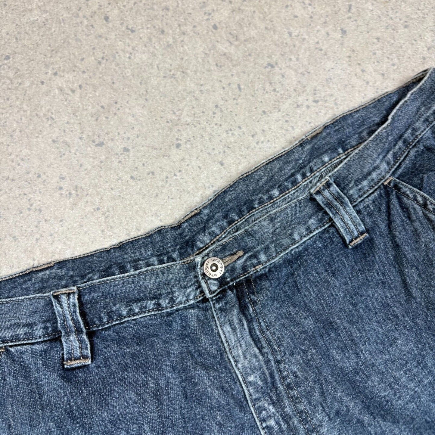Wrangler Denim Cargo Shorts 40" Baggy Fit