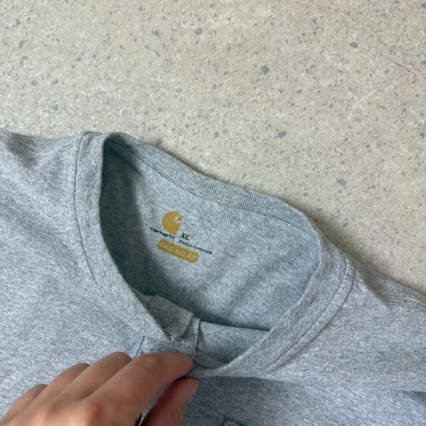 Carhartt Long Sleeve T Shirt XL Grey Colourway