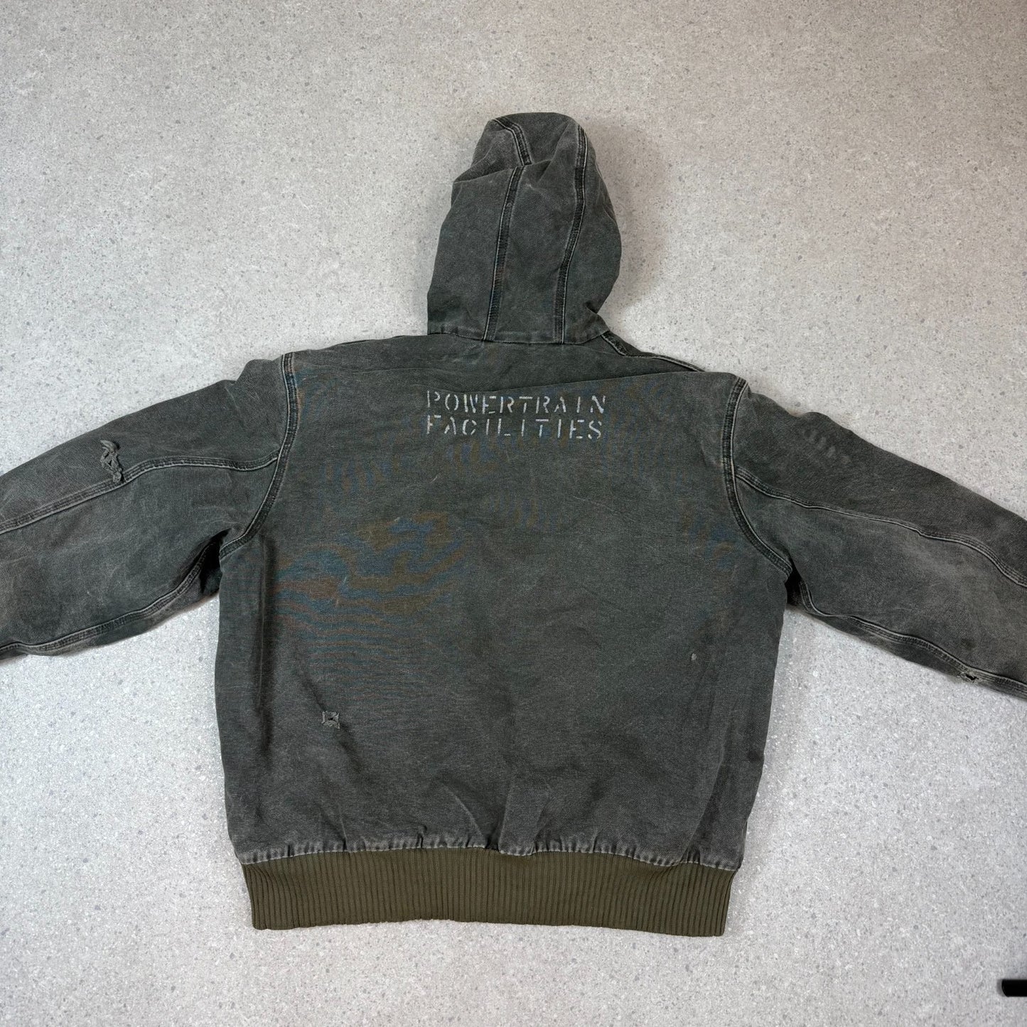 Carhatt Active Jacket XL Moss Green Colourway J130MOS Hoodie