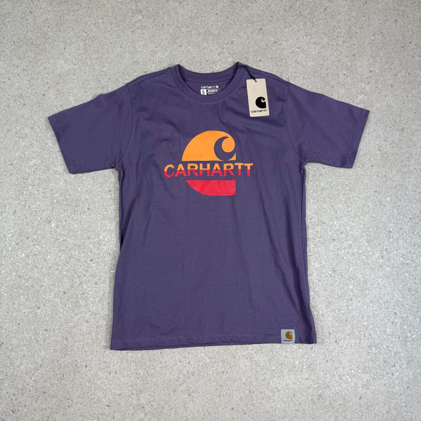 Carhartt T Shirt Small Purple Colourway Brand New