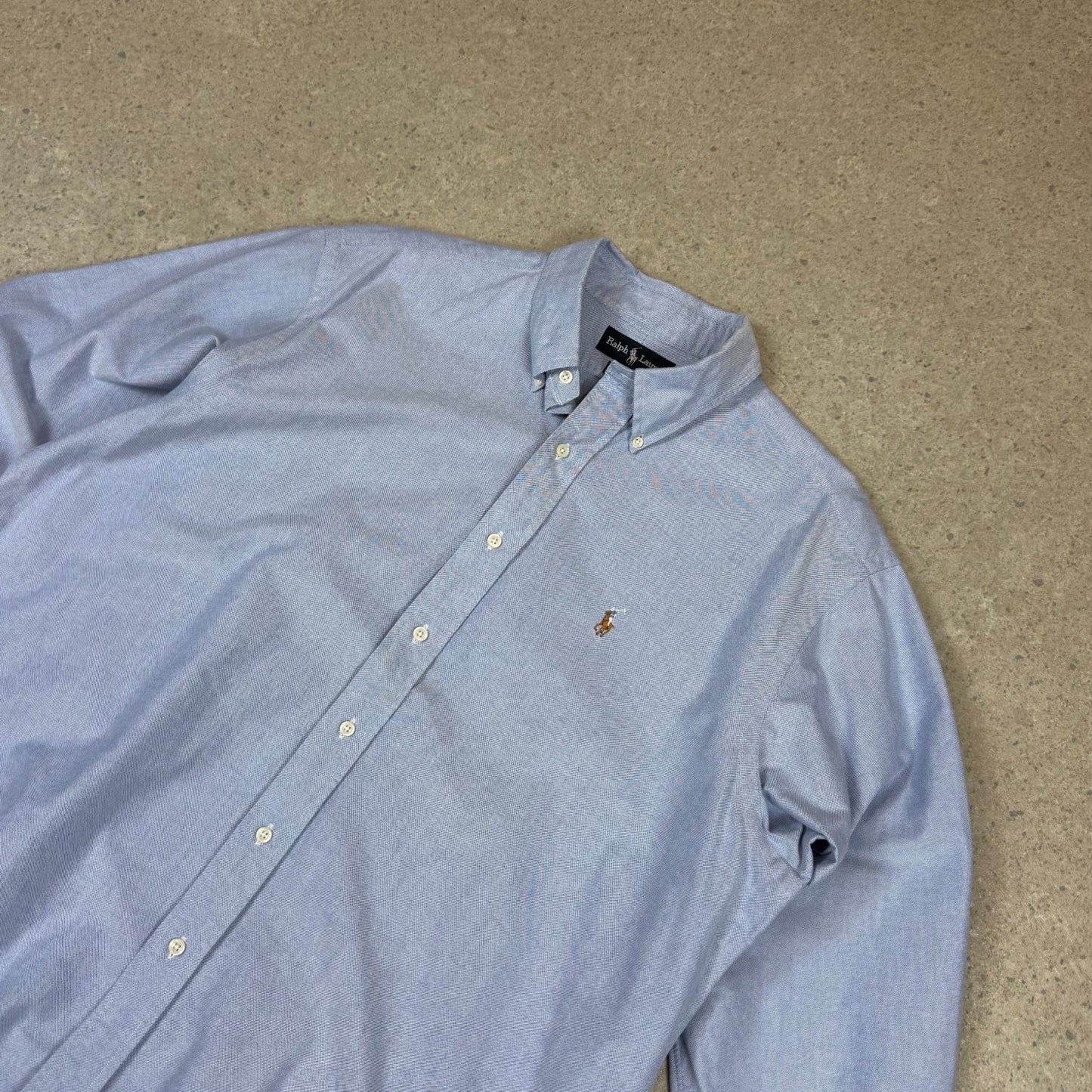 Ralph Lauren Shirt Large Blue Colourway Embroidered Logo