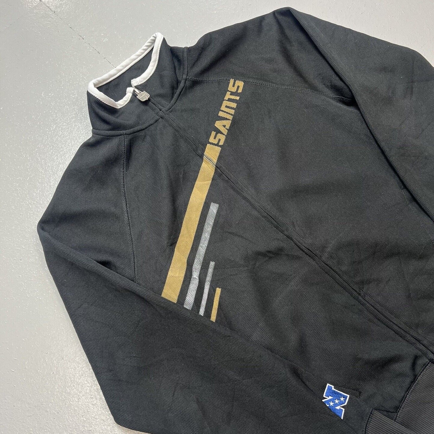New Orleans Saints Full Zip Jumper Mens Small