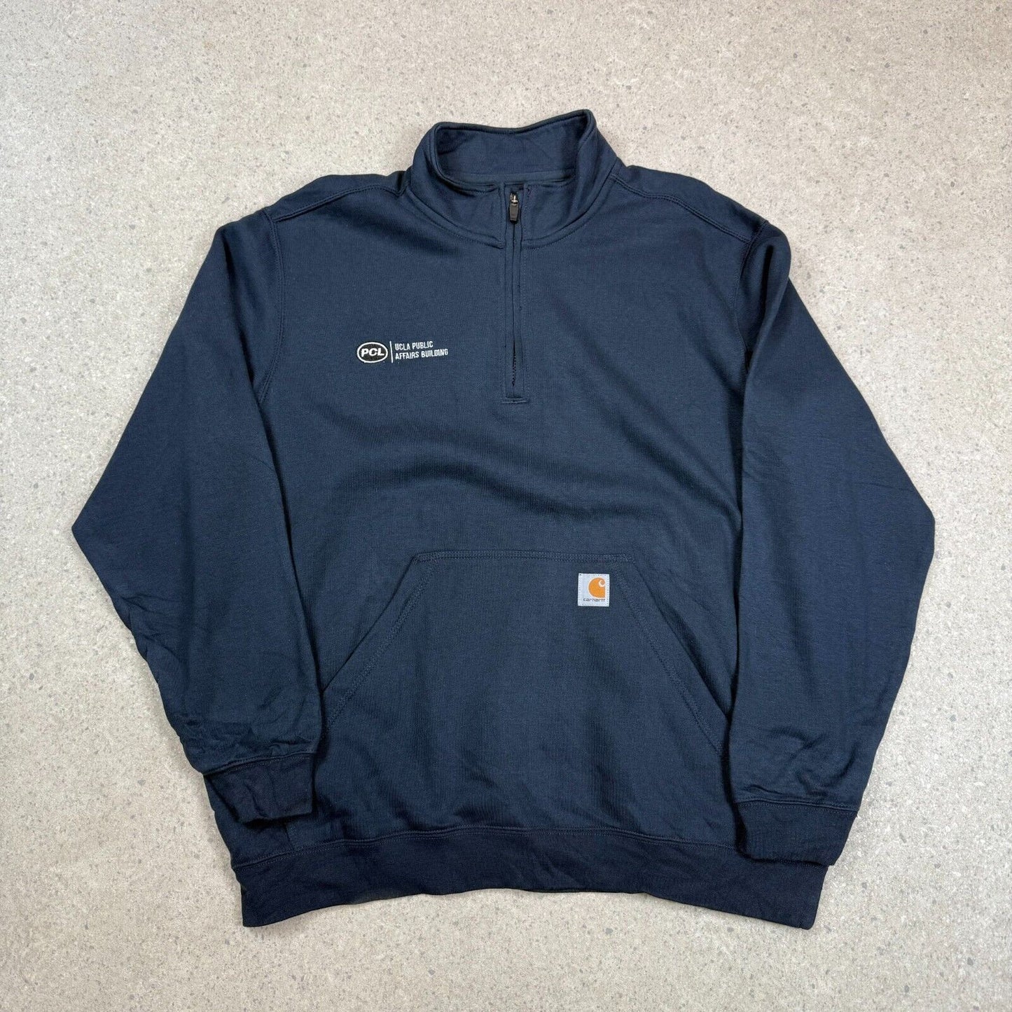 Carhartt 1/4 Zip XL Blue