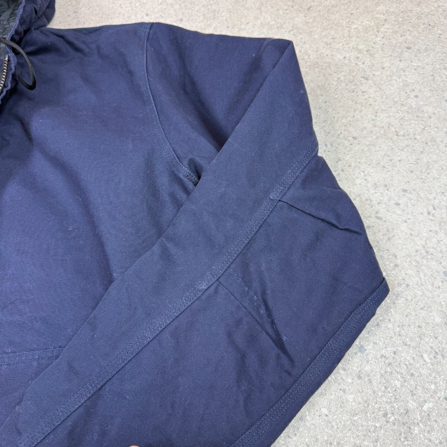 Carhartt Active Jacket Medium Navy Colourway Loose Fit Hooded