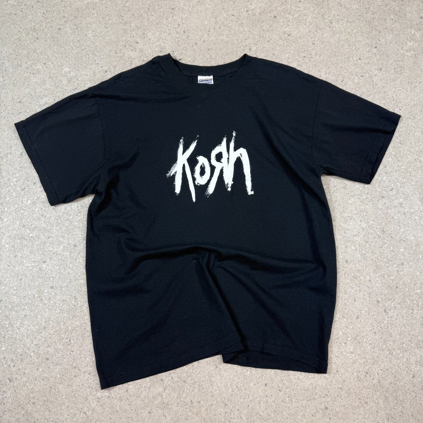 Korn Vintage T Shirt 2007 Large Black