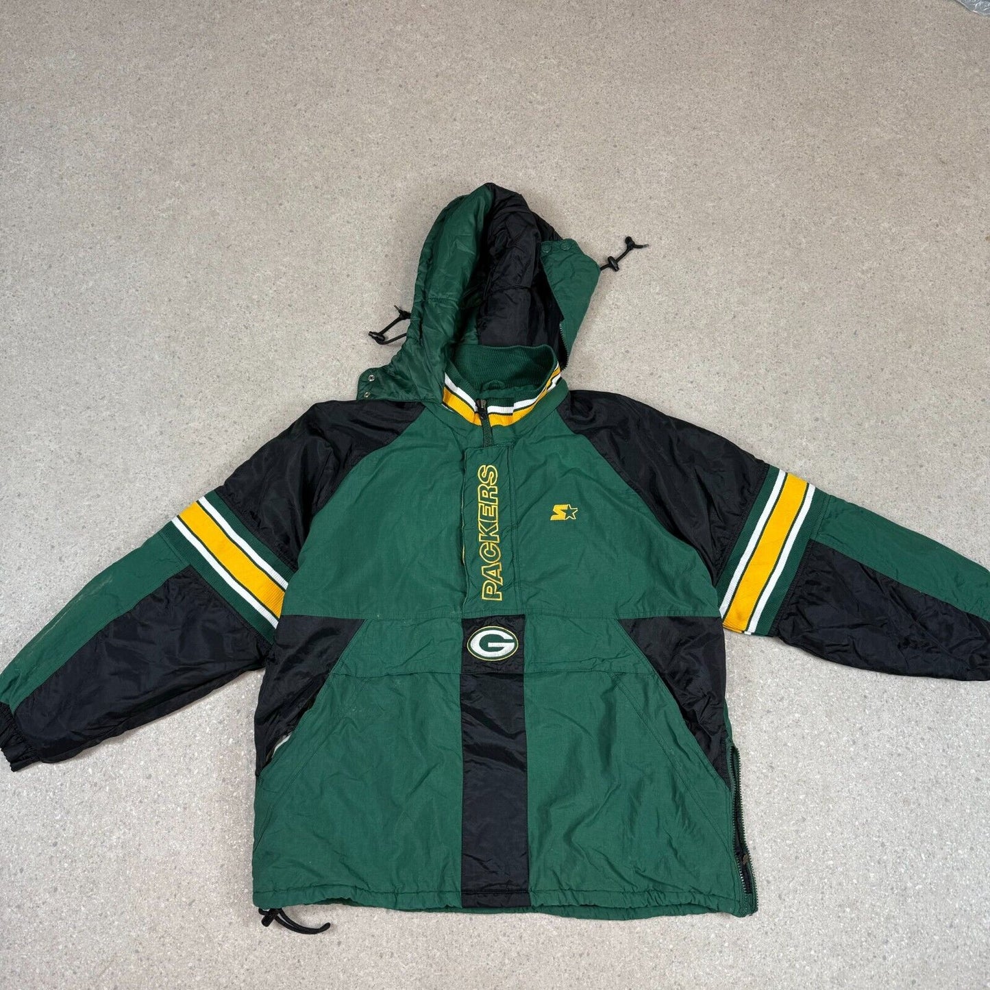 Green Bay Packers Starter Jacket Large Vintage USA