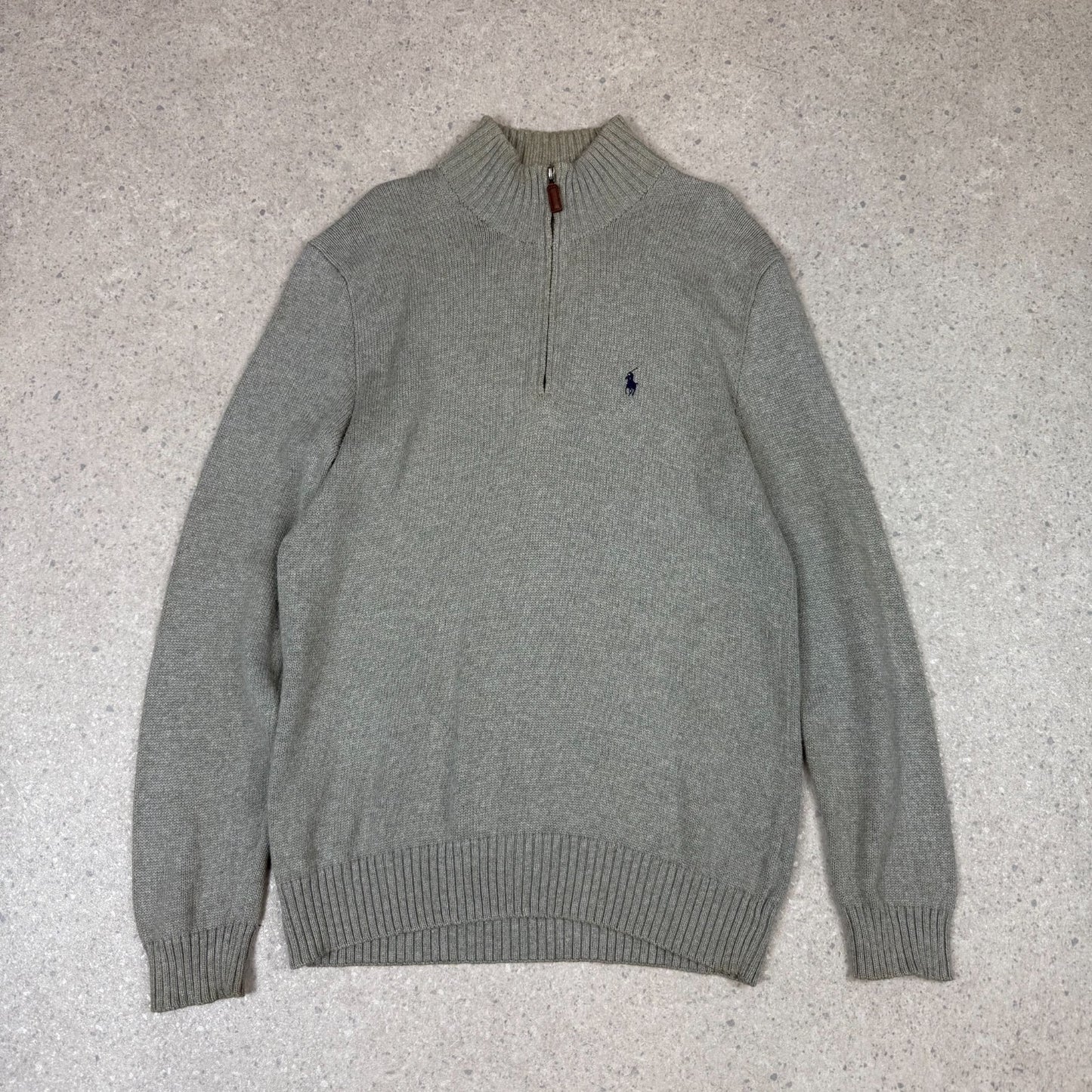 North Face Fleece 1/4 Zip Small Womens Khaki Colourway