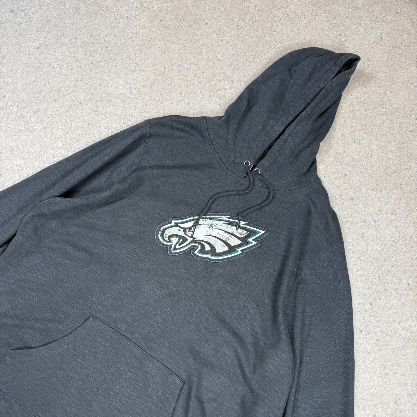 Philadelphia Eagles Hoodie 2XL Grey Majestic