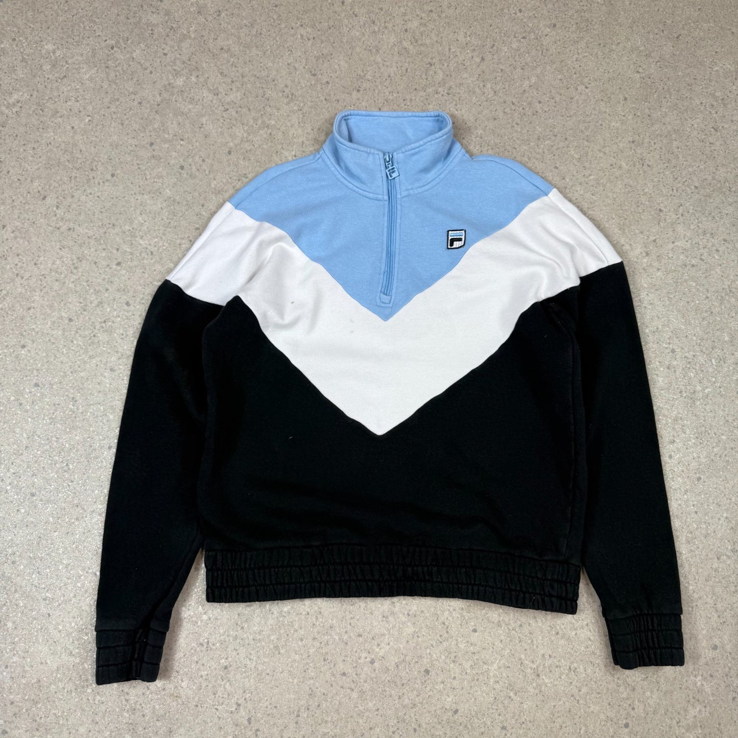 Fila 1/4 Zip Small Embroidered Logo Women’s Fit