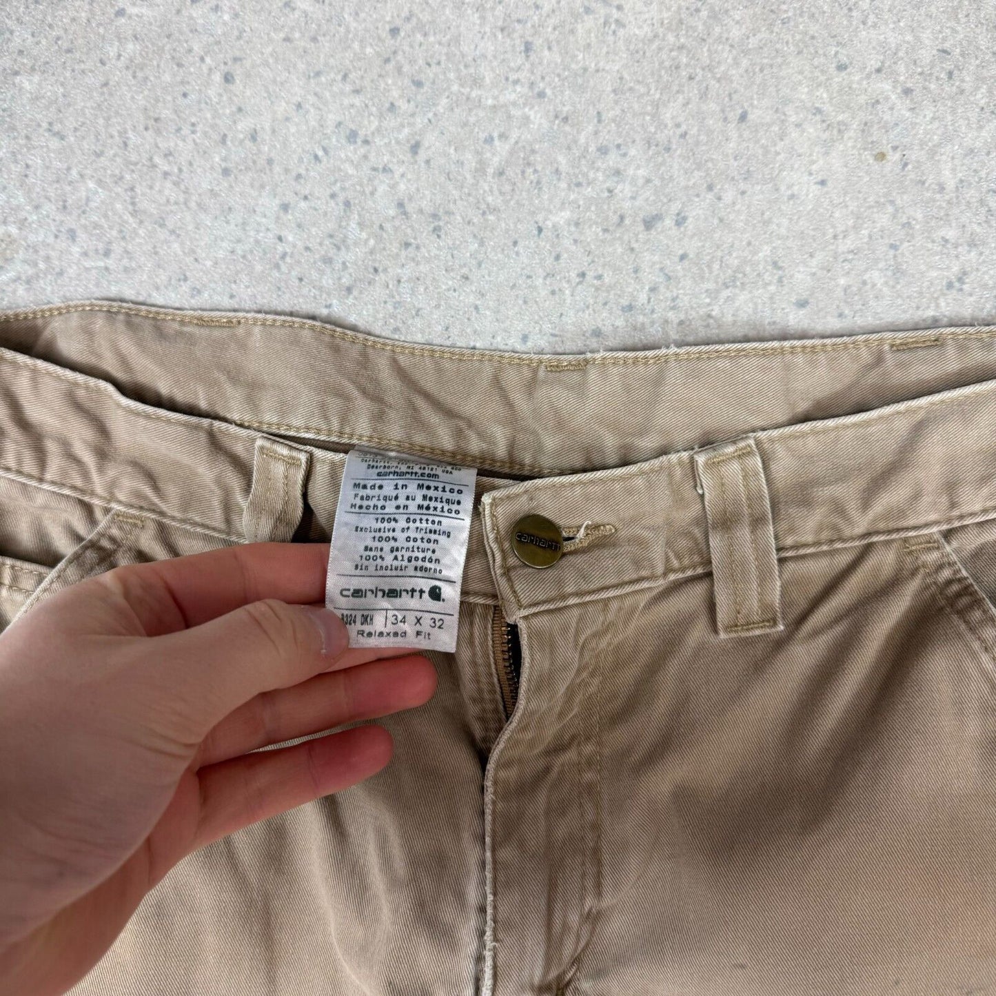 Carhartt Carpenters Pants 34x32 Relaxed Fit