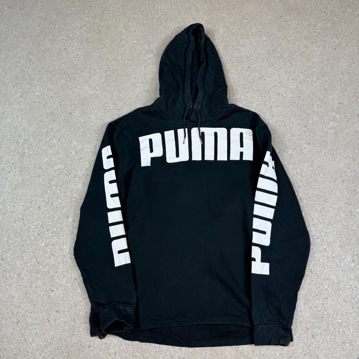 Puma Hoodie Small Black Hooded