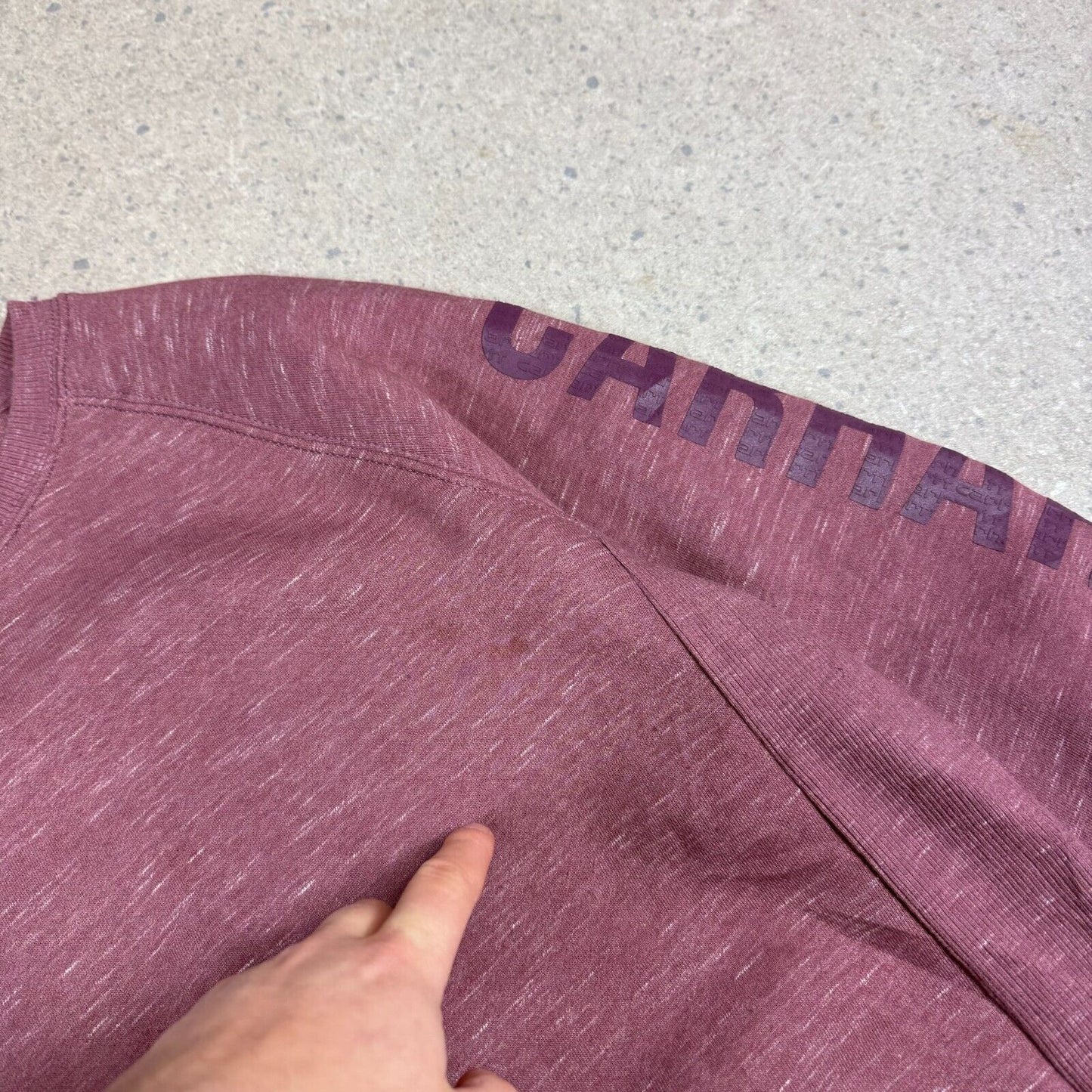Carhartt Sweatshirt Womens Large Purple