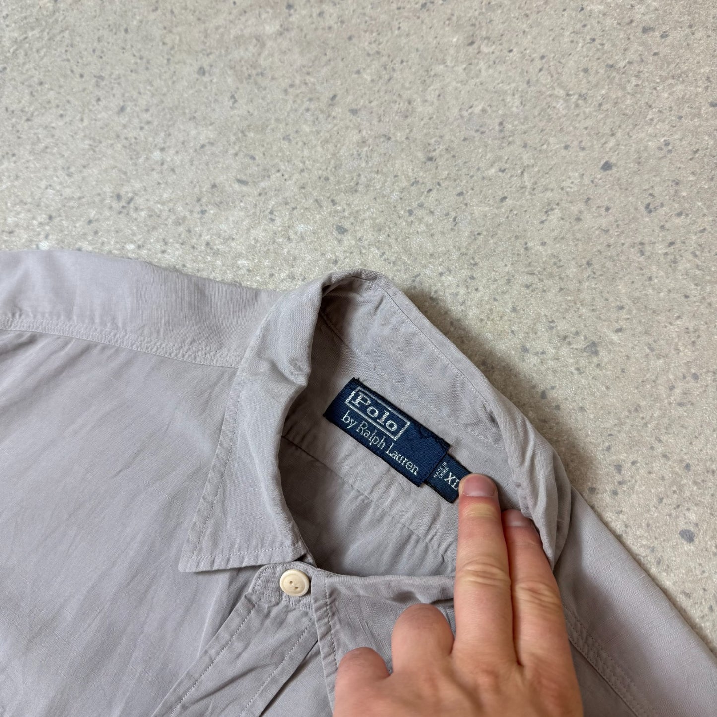 Ralph Lauren Shirt XL Grey Colourway Short Sleeve