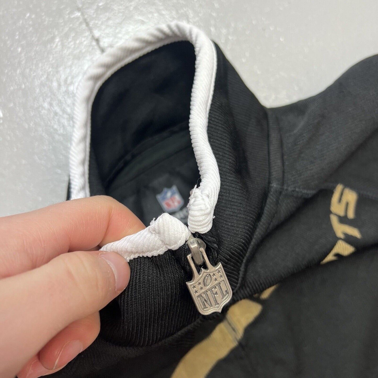 New Orleans Saints Full Zip Jumper Mens Small